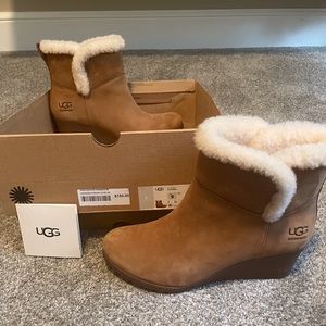 UGGs wedge short boots